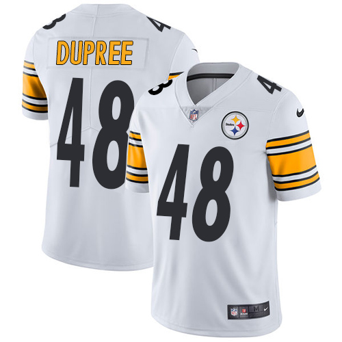 2019 Men Pittsburgh Steelers #48 Dupree white Nike Vapor Untouchable Limited NFL Jersey->pittsburgh steelers->NFL Jersey